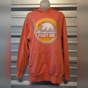 MV Sport Coral Hoodie with Graphic Design